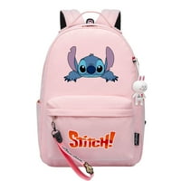 Bzdaisy сладка раница с двойни странични джобове - Lilo & Stitch тема Униз за деца тийнейджър