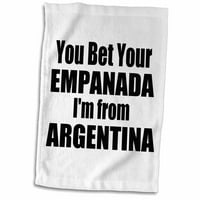 3Drose Обзалагате се, че е Empanada Im от Аржентина - Забавен съм аржентинска гордост - кърпа, от