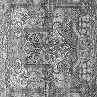 Ahgly Company Indoor Rectangle Персийски сиви традиционни килими, 7 '9'