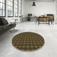 Ahgly Company вътрешен правоъгълник с шаблон на полунощ сиви килими, 2 '4'