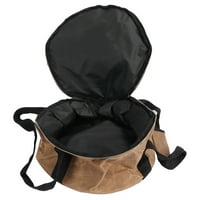 ZAQW Тежка чанта за носене на печка, преносима холандска торба за фурна за защита за съхранение