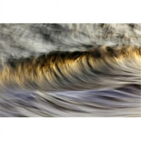 Posterazzi DPI Ocean Wave замъглено от движение - Хавай Съединени щати на Америка печат от Винс Каватайо, 12