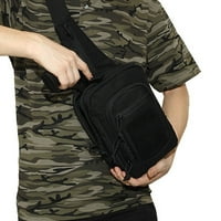 Zipper Единична чанта за рамо износване Лека лятна дясна чанта за дясно рамо за туризъм