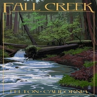 Фелтън Калифорния, Калифорния, Fall Creek