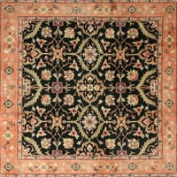 Ahgly Company Indoor Rectangle Traditional Bakers Brown Persian Area Cured, 6 '9'