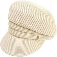 Dabuliu жени слама newsboy cap барета дишаща UV защита лятната шапка удобна лек на открито
