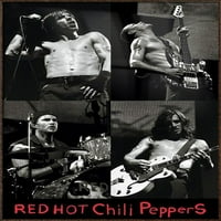 Red Hot Chili Peppers - Музикален плакат в рамка