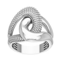 Araiya 14K White Gold Diamond Band Ring, размер 9.5