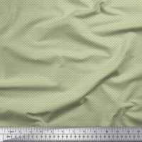 Soimoi копринена тъкан Геометрична малка печат тъкан от двор