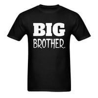 Забавен брат C-T риза, Big Brother C-T риза ， бащи ден gifc-t риза подаръци за рожден ден за мъже, черно