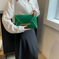Taicanon Нова чанта за вечеря с плик лъскава повърхност Небрежна проста съединител модна дама чанта
