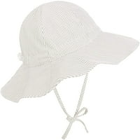 Бебешка слънчева шапка малко дете бебешки шапки Upf 50+ лято деца плаж широк ръб шапки за кофа
