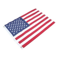 Флаг Американски ден знамена патриотична САЩ Независимост Юли Декорация Висяне ни 4 -та извън градината на банера на открито Национален