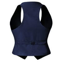 Mixmatchy женска икономика облечен бутон универсален състезателен смокинг костюм жилетка за жилетка на жилетката
