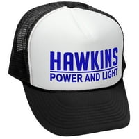 Hawkins Power and Light Company Trucker Hat - Mesh Cap